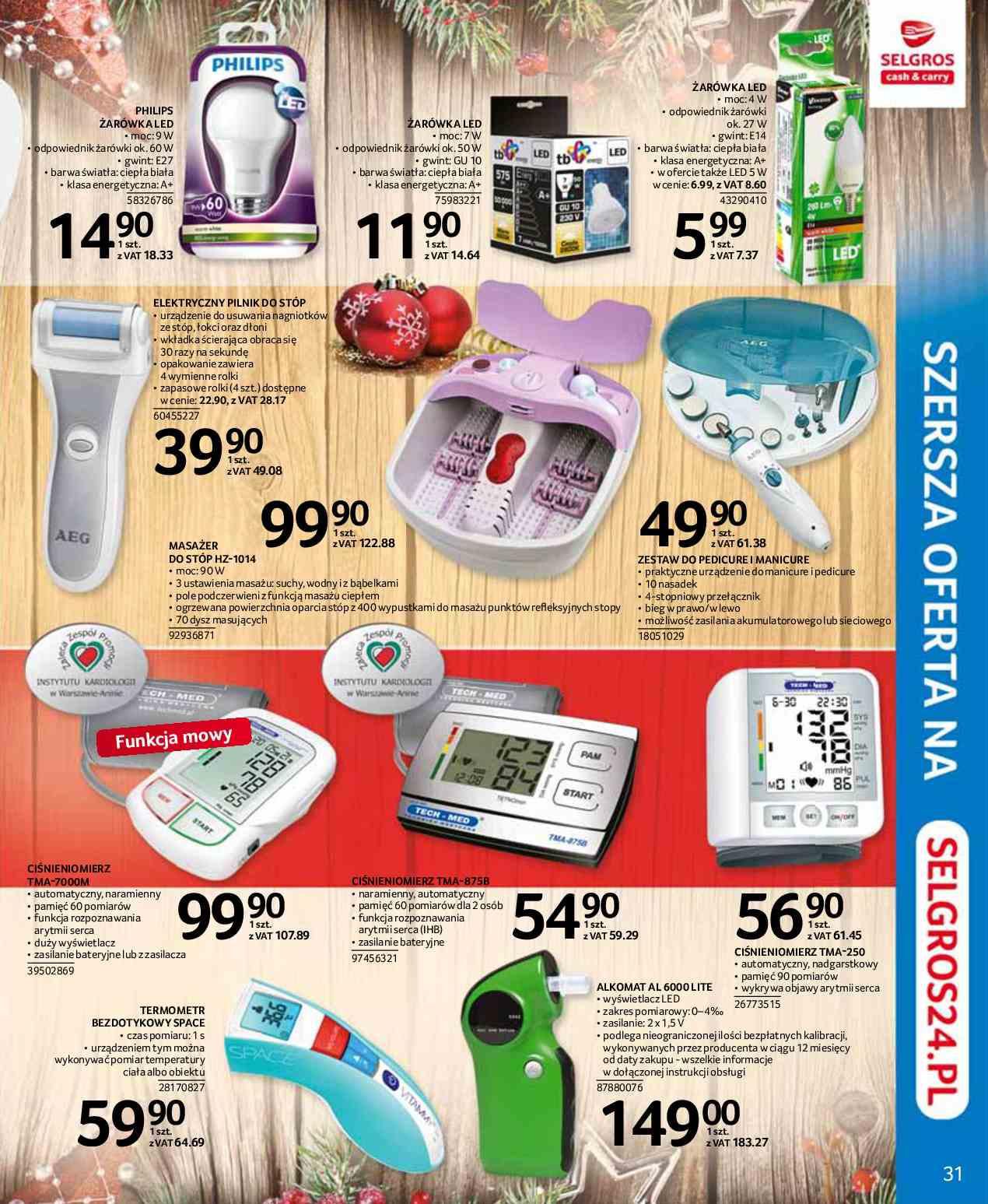 Gazetka promocyjna Selgros str. 31