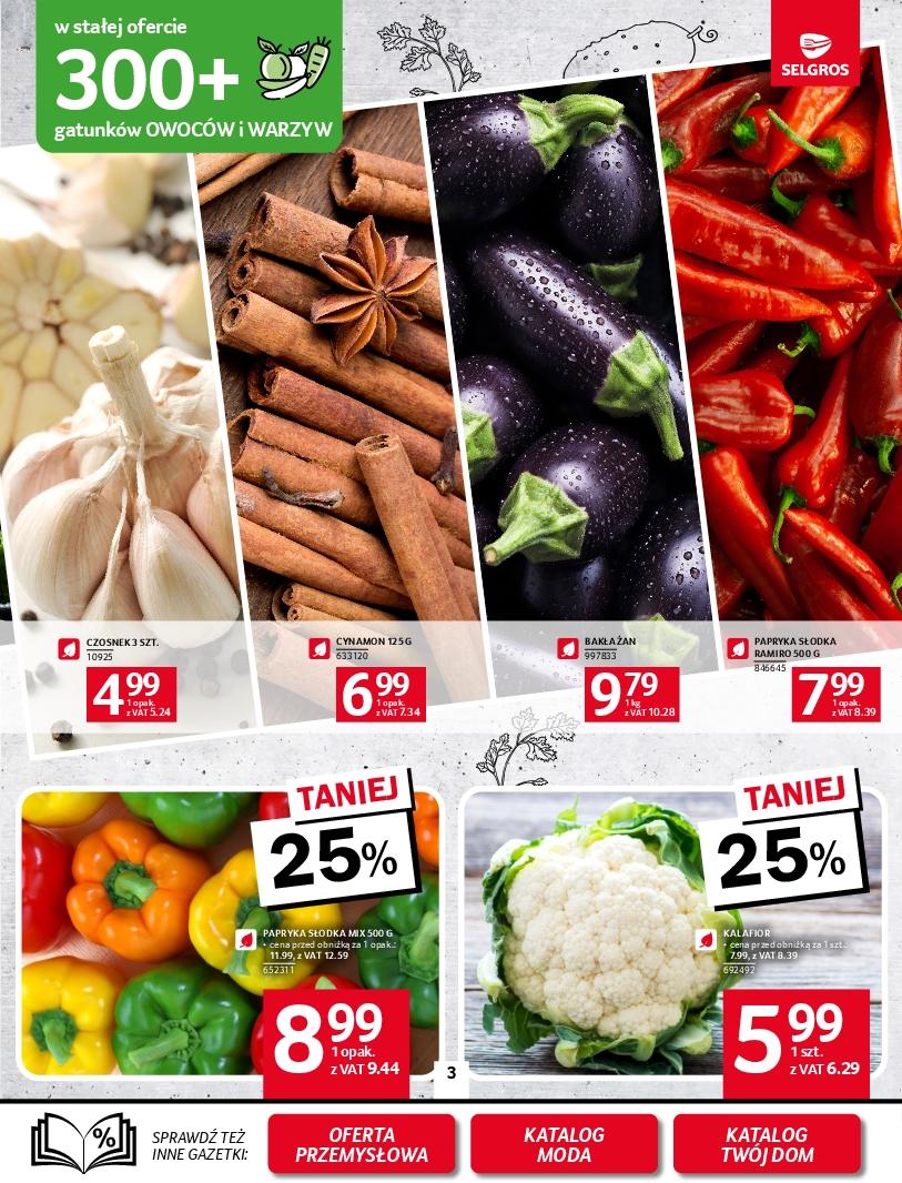 Gazetka promocyjna Selgros str. 3