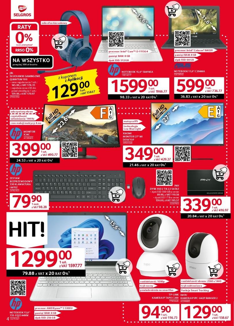 Gazetka promocyjna Selgros str. 4