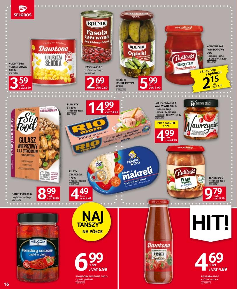 Gazetka promocyjna Selgros str. 16