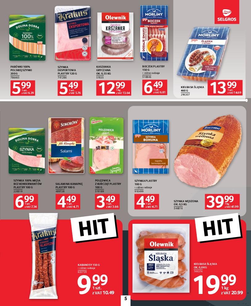 Gazetka promocyjna Selgros str. 5