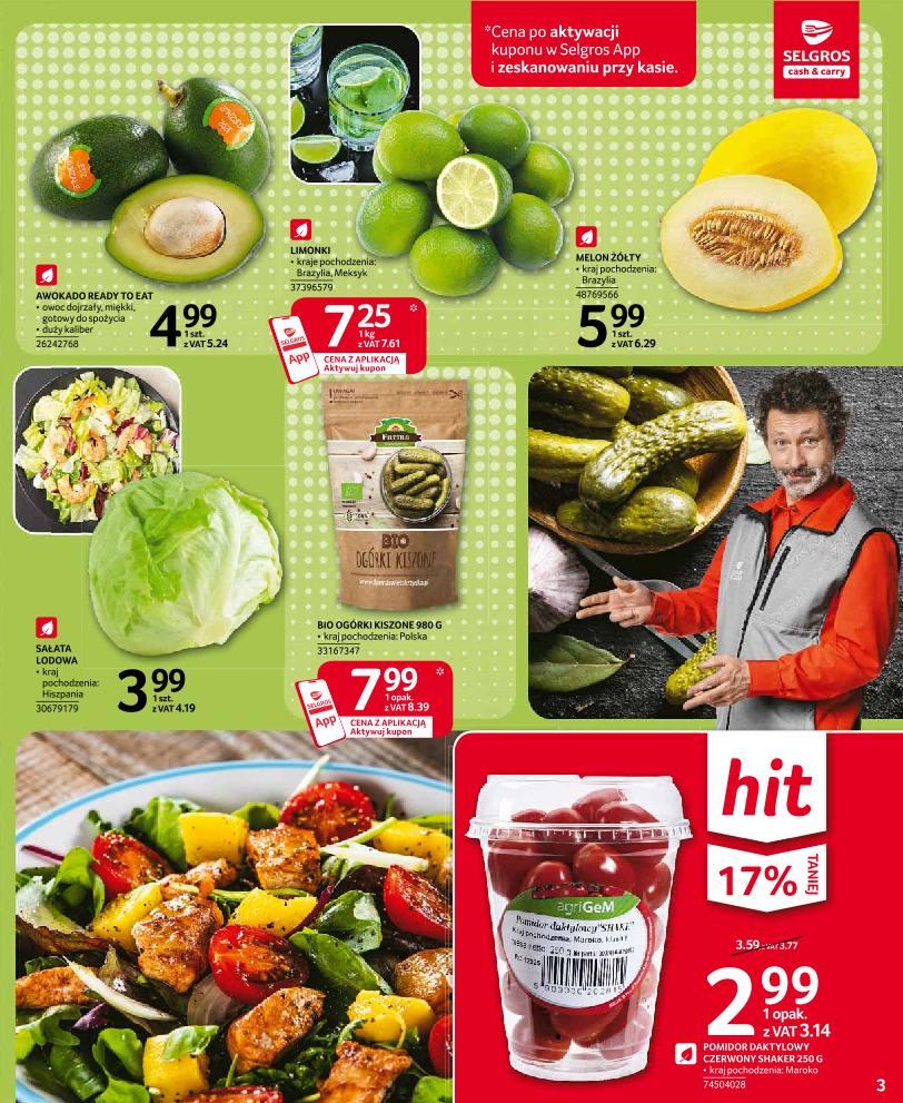 Gazetka promocyjna Selgros str. 3