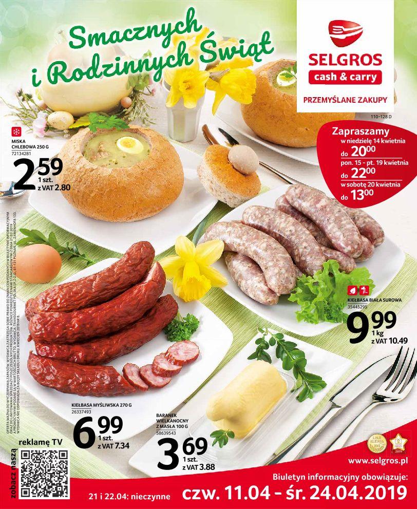 Gazetka promocyjna Selgros str. 1