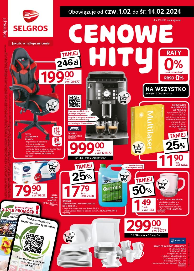 Gazetka promocyjna Selgros str. 1