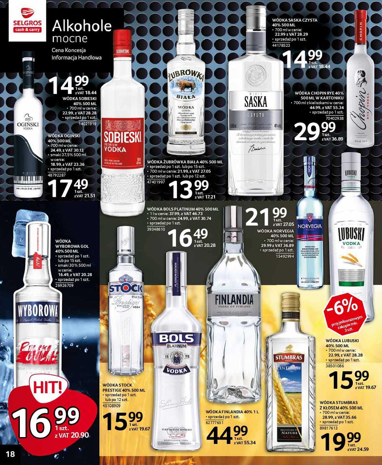 Gazetka promocyjna Selgros str. 18