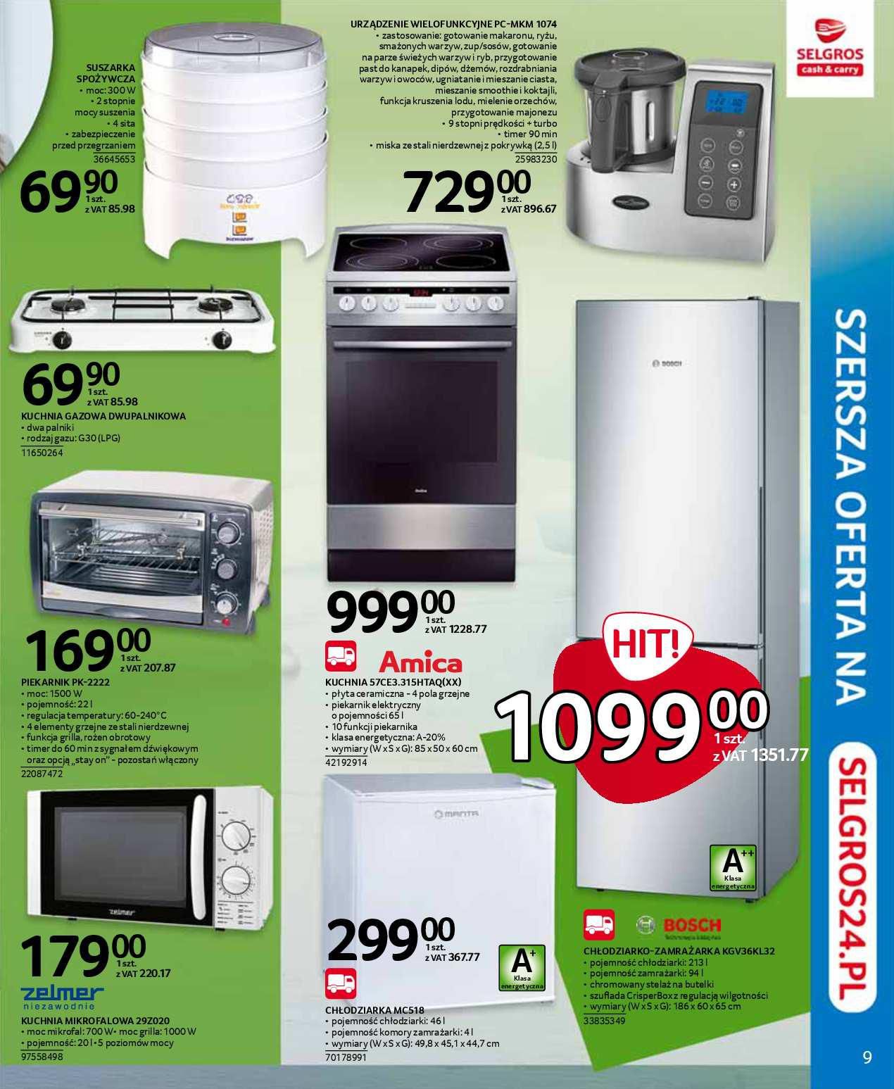 Gazetka promocyjna Selgros str. 9