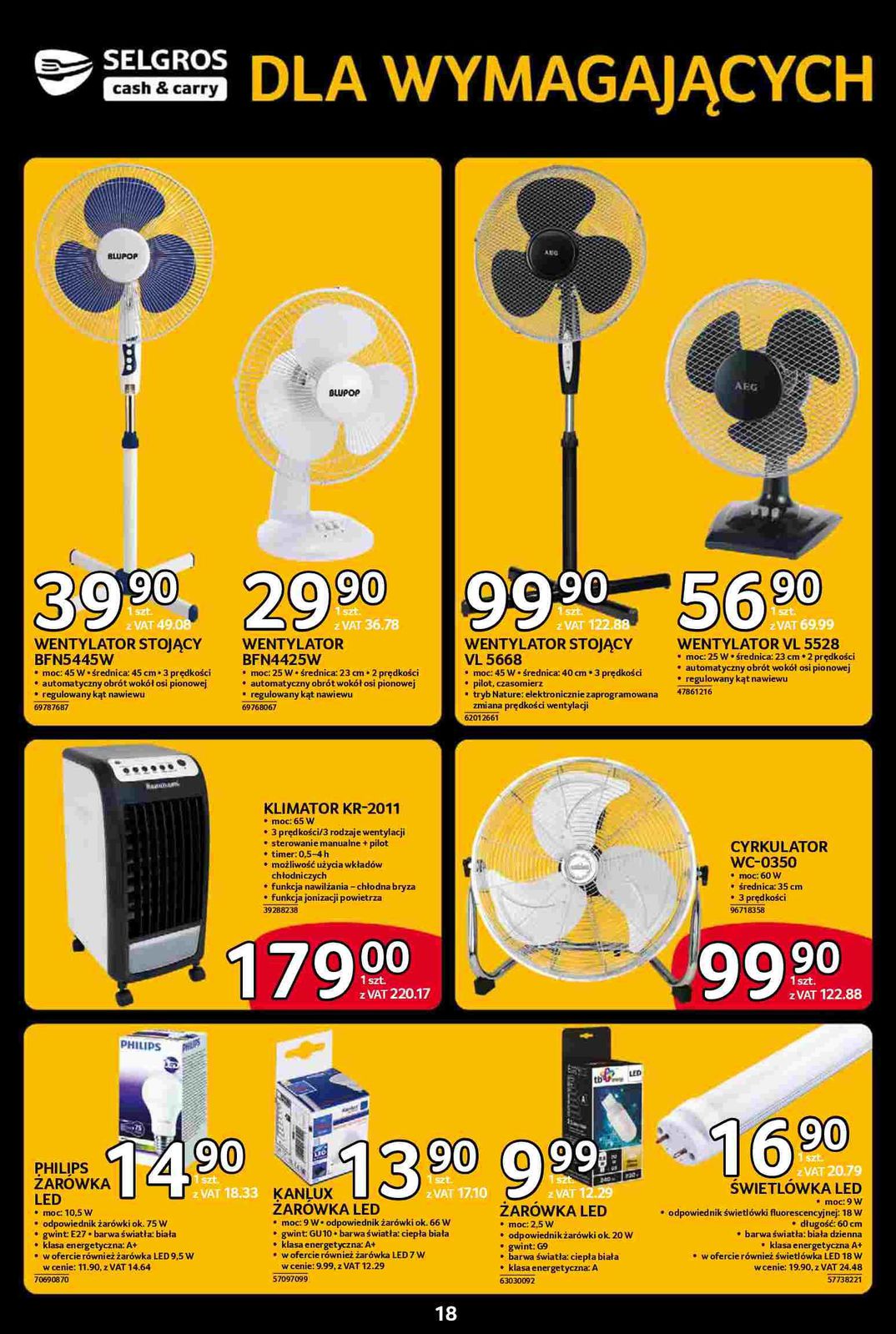 Gazetka promocyjna Selgros str. 18