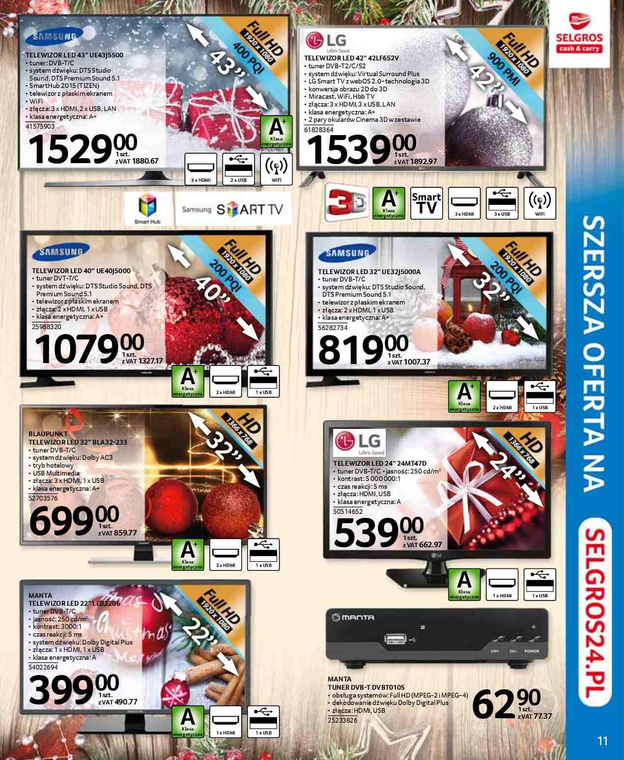 Gazetka promocyjna Selgros str. 11