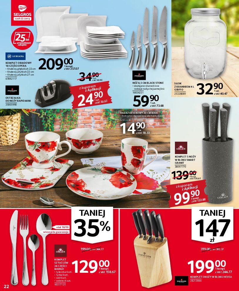 Gazetka promocyjna Selgros str. 22