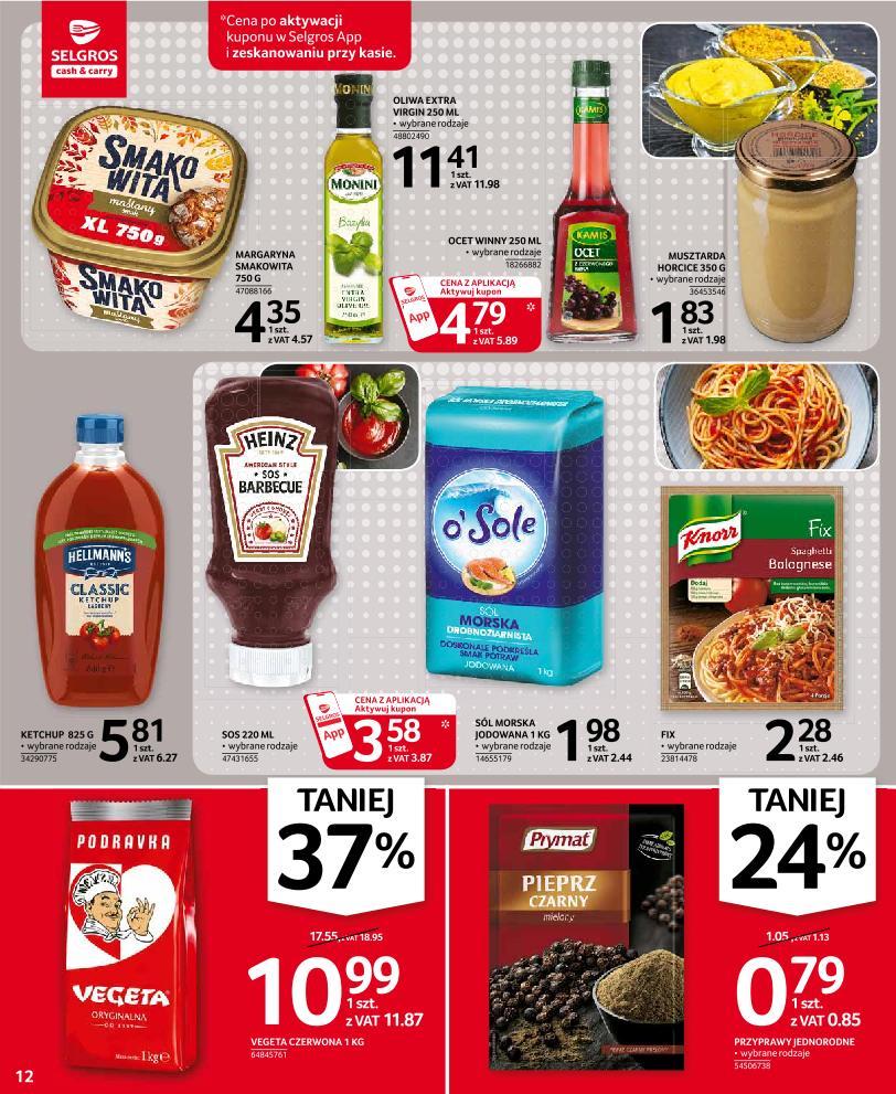 Gazetka promocyjna Selgros str. 12