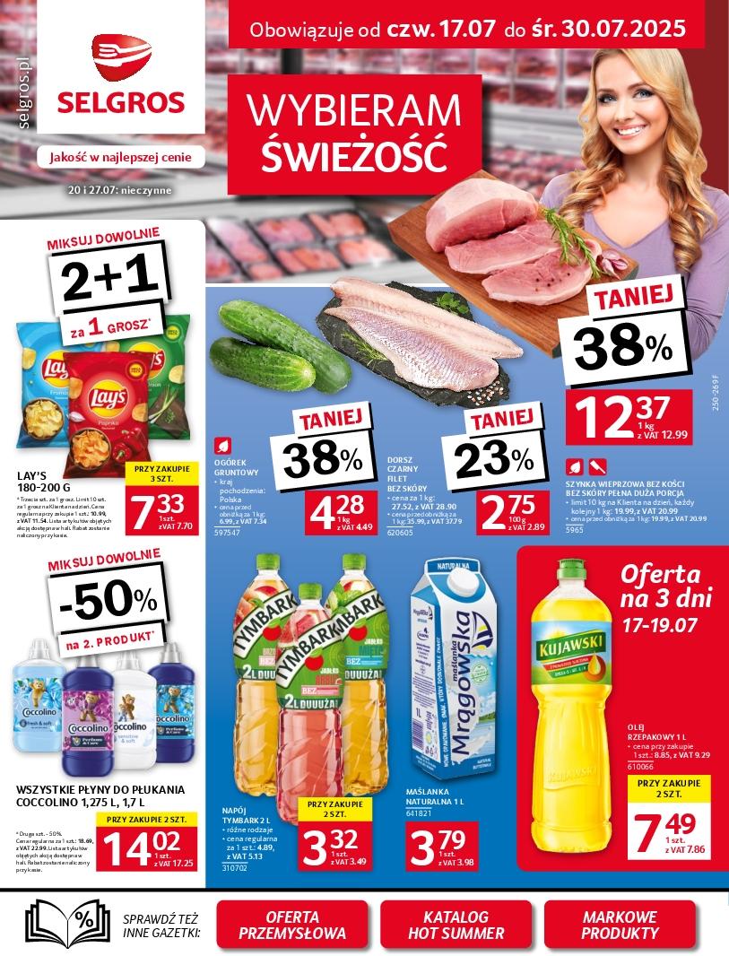 Gazetka promocyjna Selgros str. 1