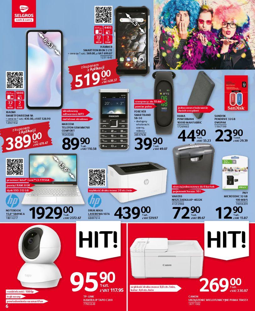 Gazetka promocyjna Selgros str. 6