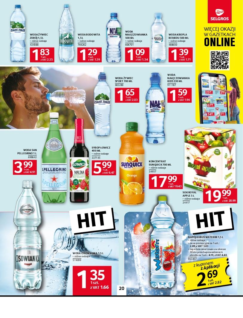 Gazetka promocyjna Selgros str. 20