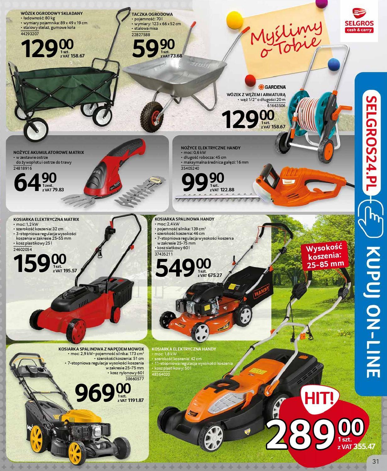 Gazetka promocyjna Selgros str. 31