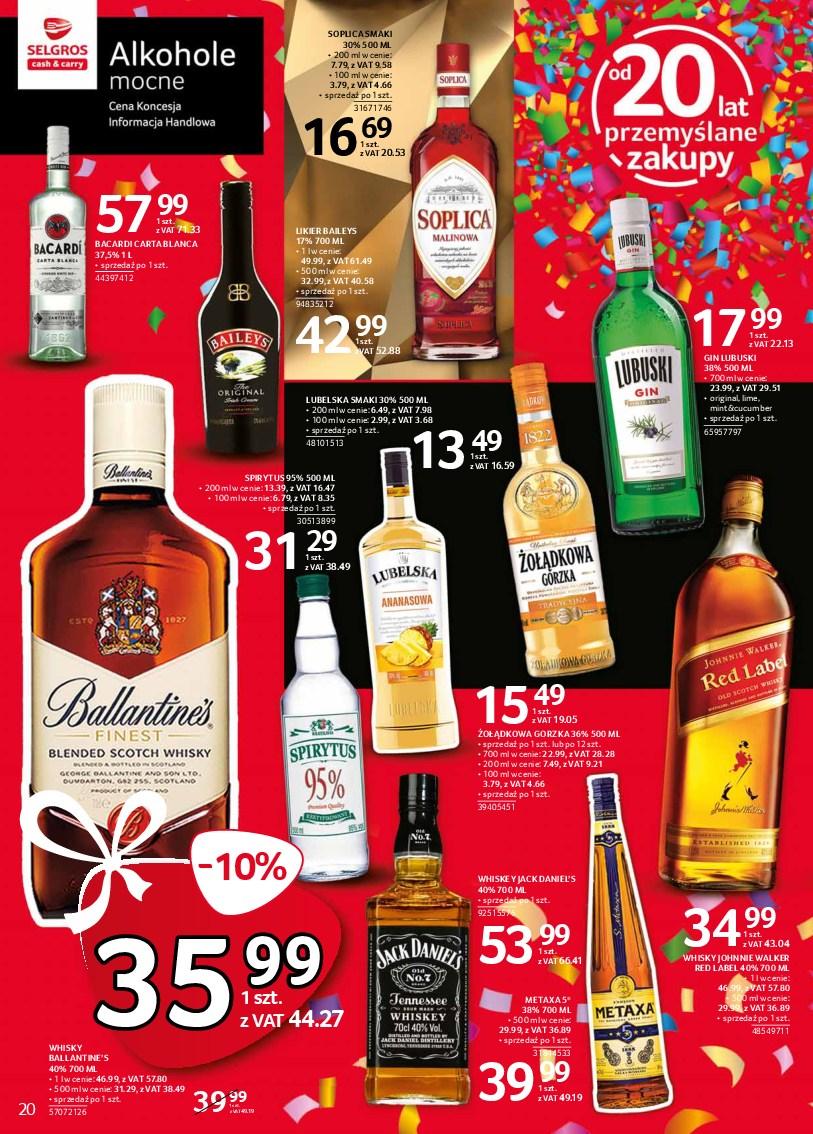 Gazetka promocyjna Selgros str. 20