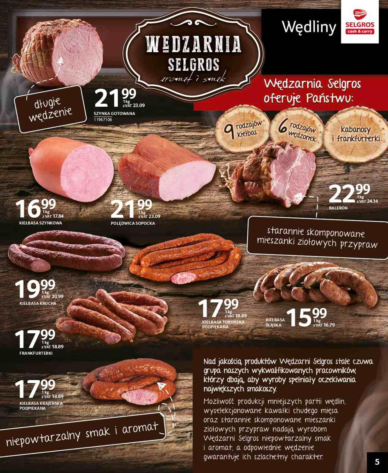 Gazetka promocyjna Selgros str. 5