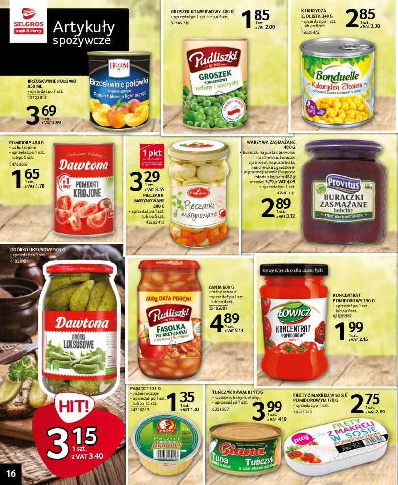 Gazetka promocyjna Selgros str. 16