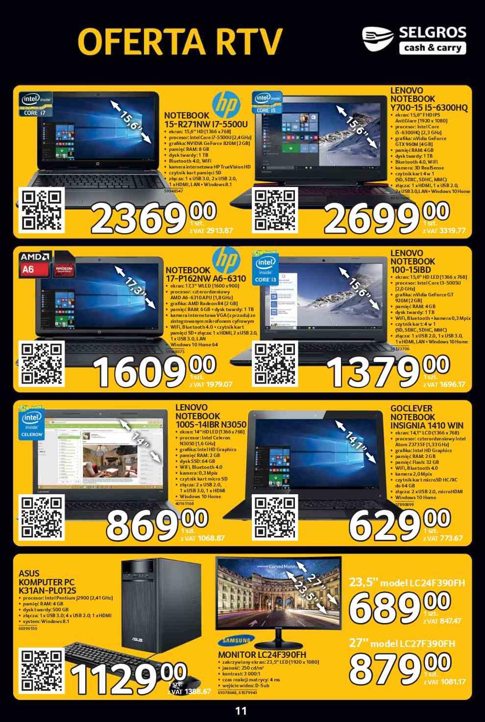 Gazetka promocyjna Selgros str. 11