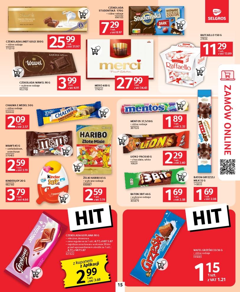 Gazetka promocyjna Selgros str. 15