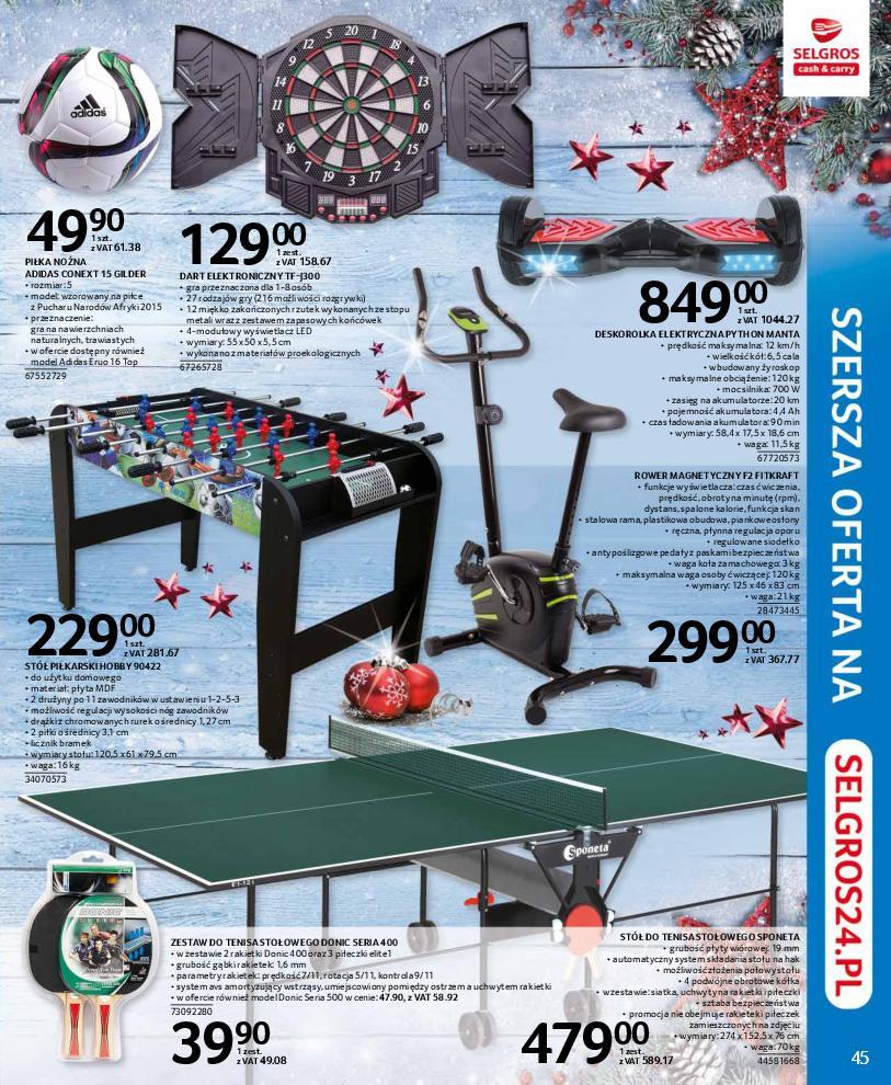 Gazetka promocyjna Selgros str. 45