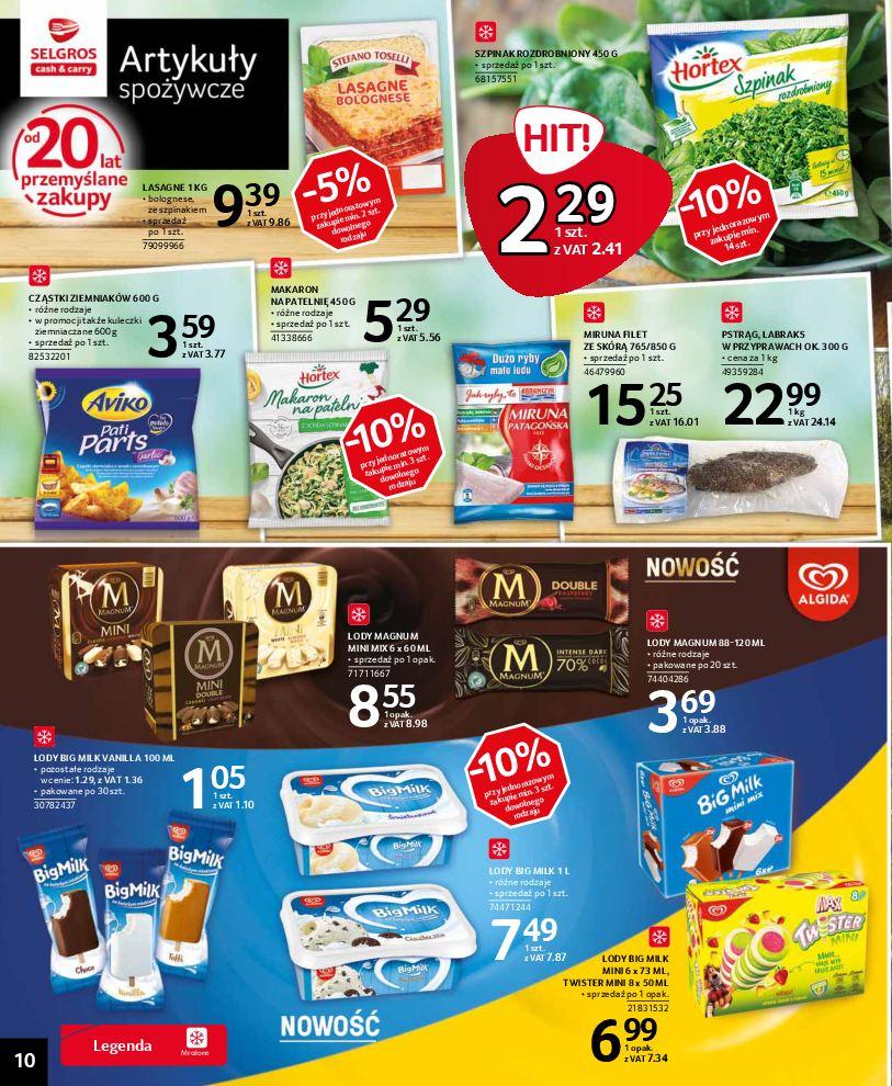 Gazetka promocyjna Selgros str. 10