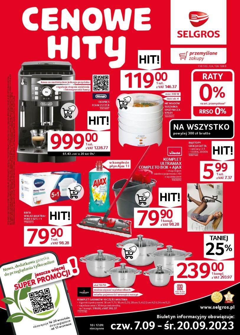 Gazetka promocyjna Selgros str. 1