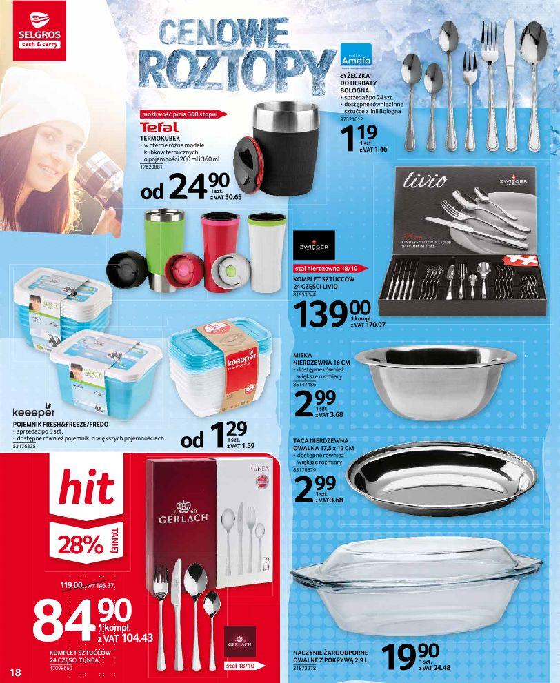 Gazetka promocyjna Selgros str. 18