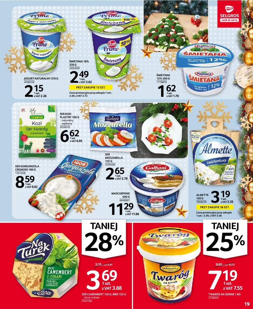 Gazetka promocyjna Selgros str. 19