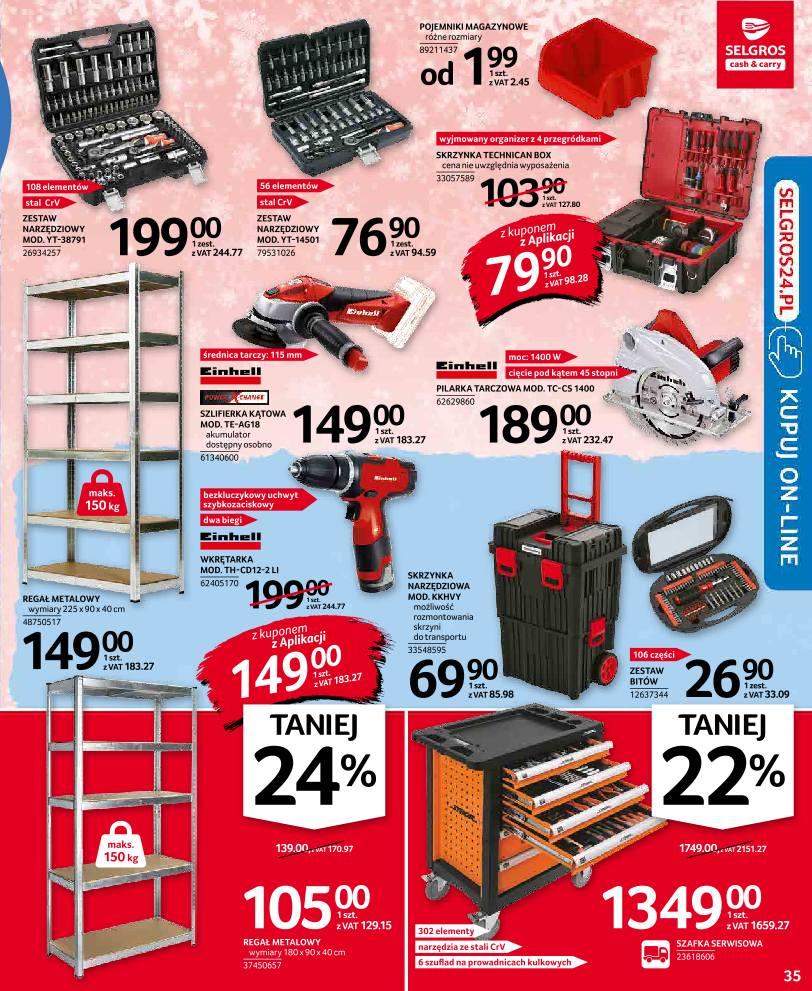 Gazetka promocyjna Selgros str. 35