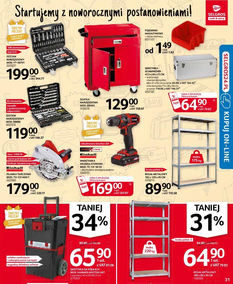 Gazetka promocyjna Selgros str. 31