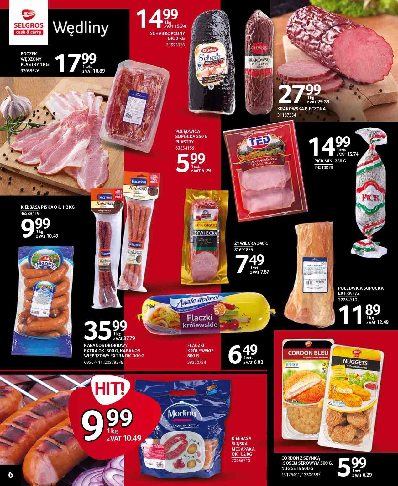 Gazetka promocyjna Selgros str. 6