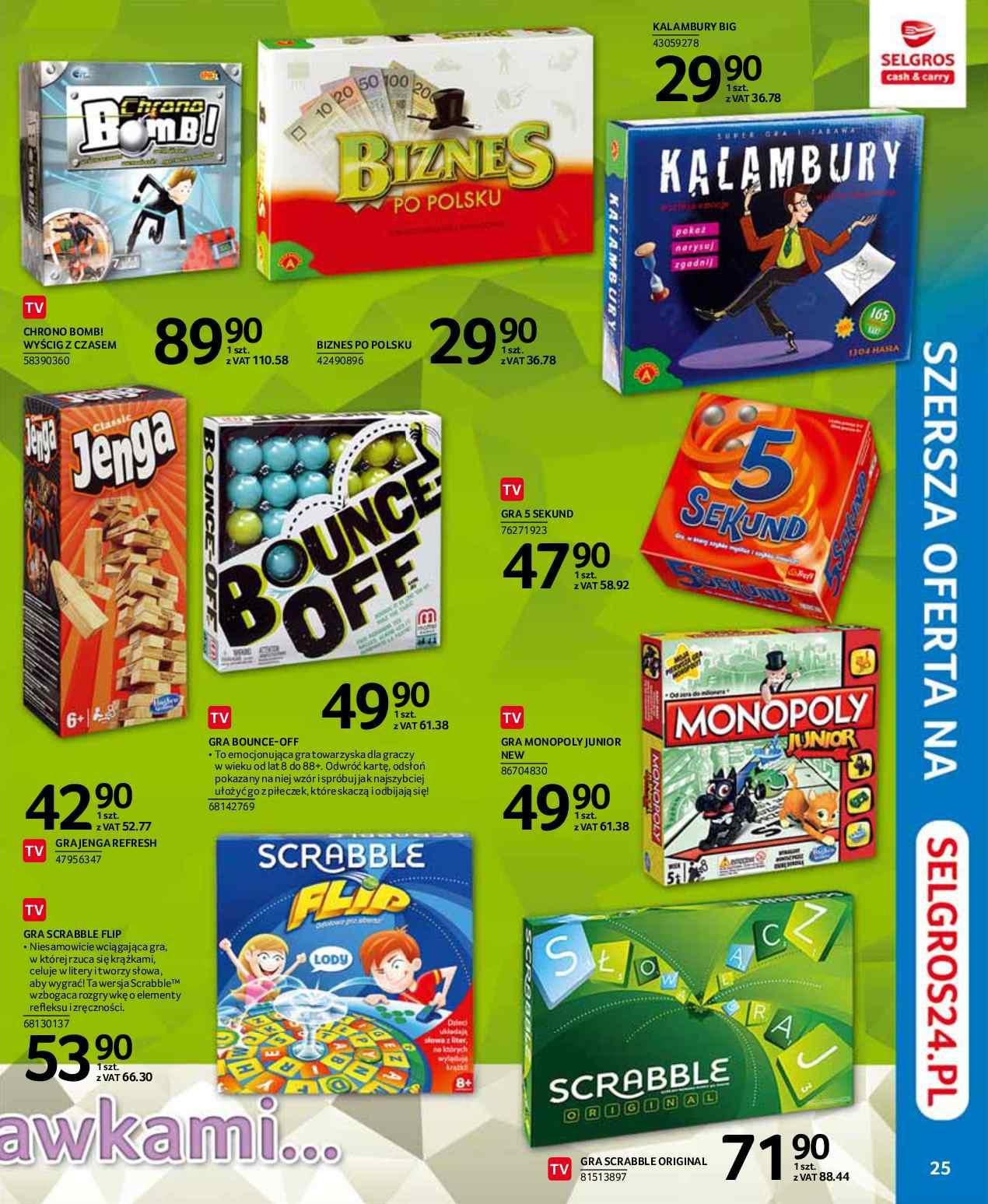 Gazetka promocyjna Selgros str. 25