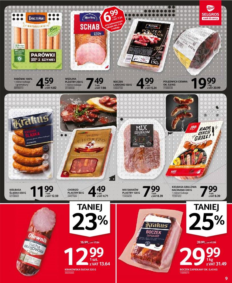 Gazetka promocyjna Selgros str. 9