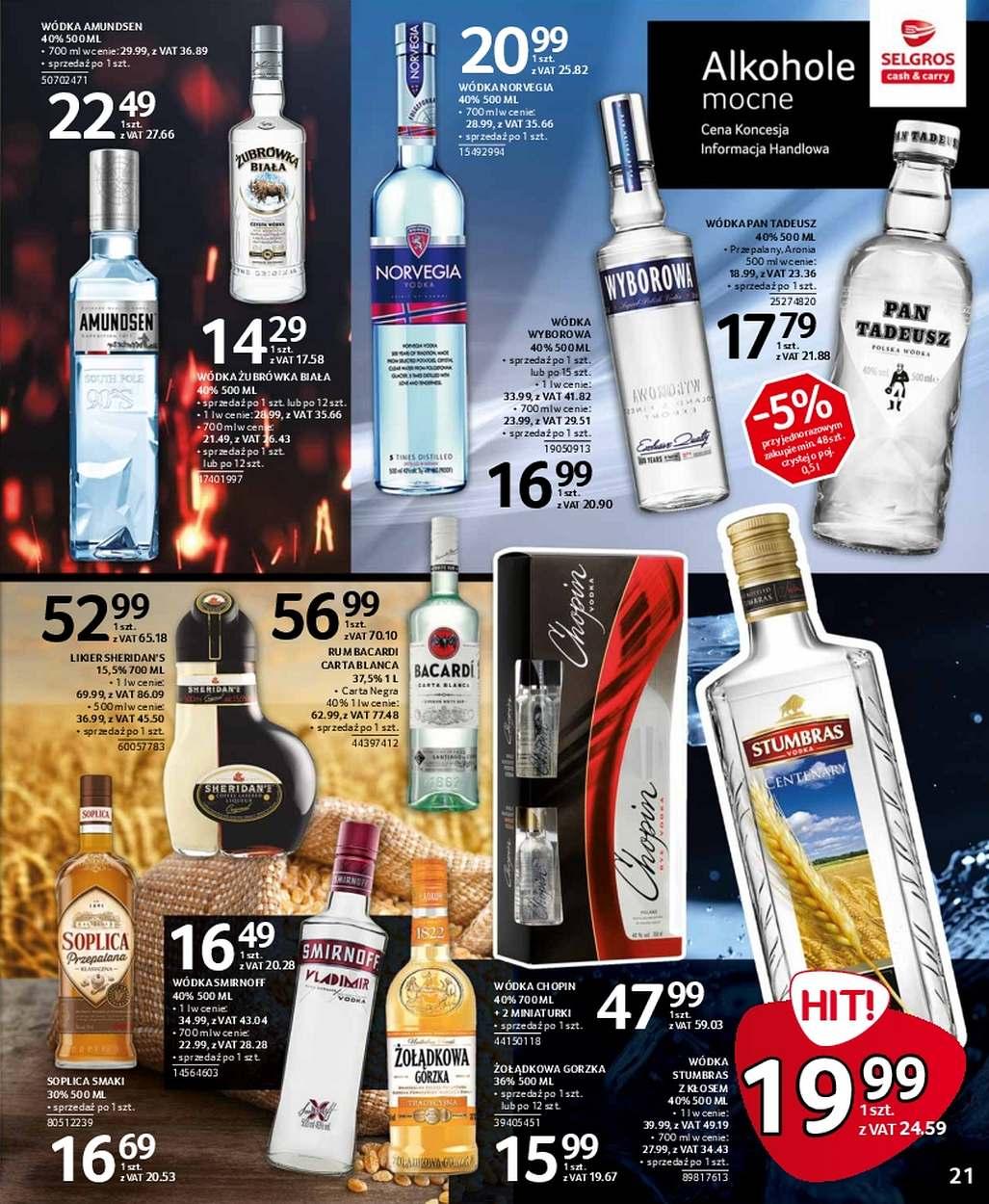 Gazetka promocyjna Selgros str. 21