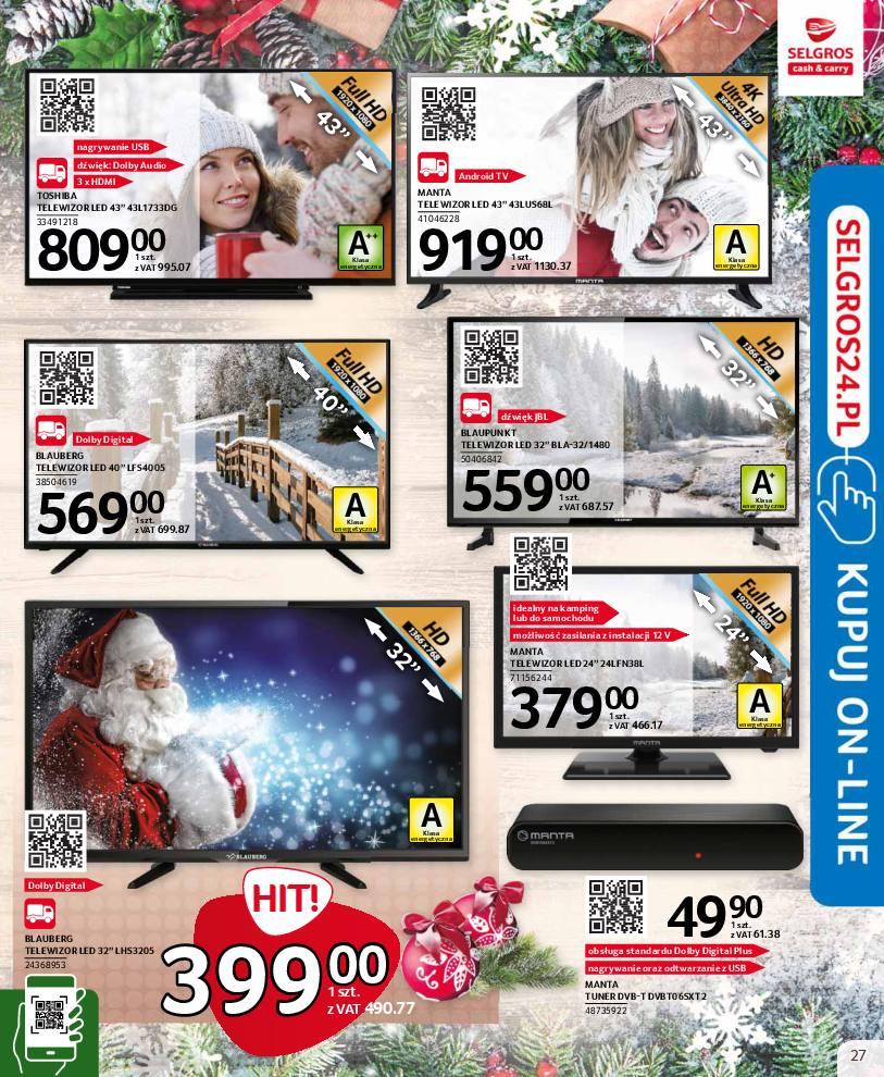 Gazetka promocyjna Selgros str. 27