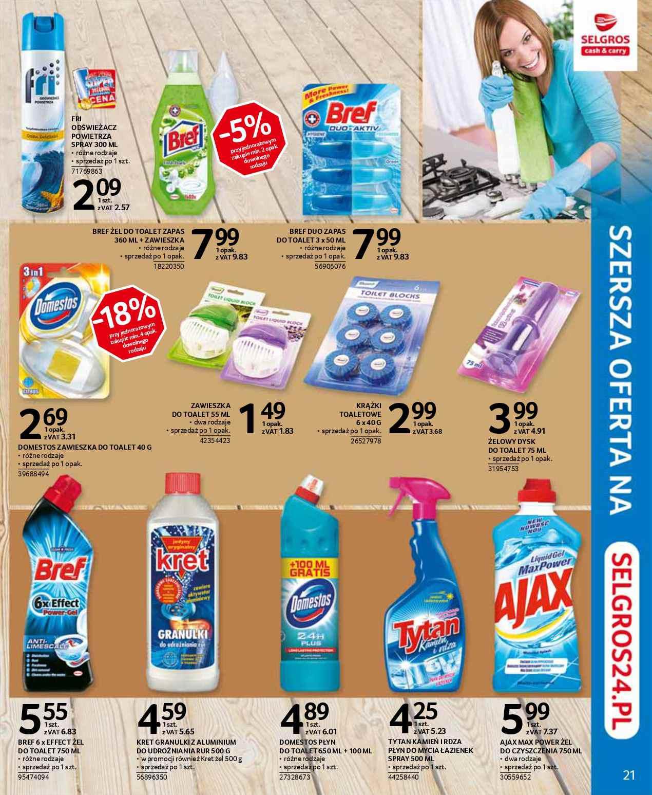 Gazetka promocyjna Selgros str. 21