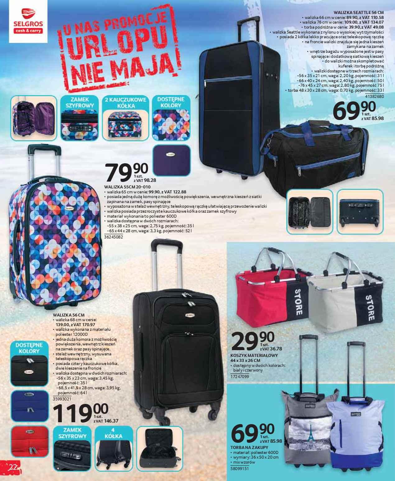 Gazetka promocyjna Selgros str. 22