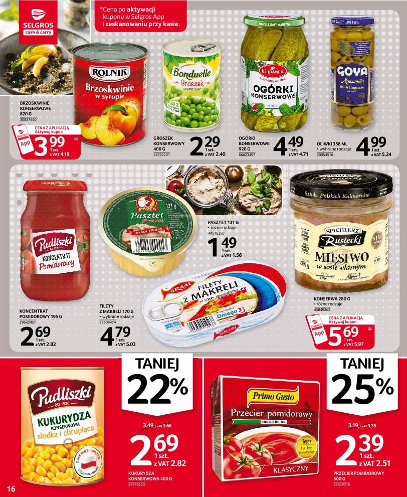 Gazetka promocyjna Selgros str. 16