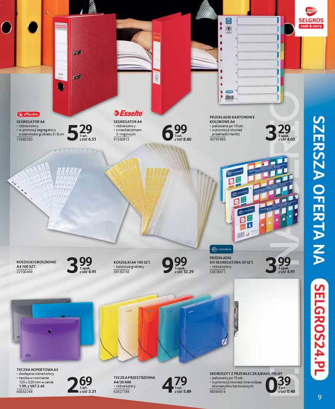 Gazetka promocyjna Selgros str. 9