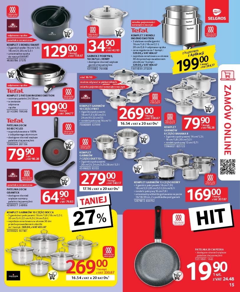 Gazetka promocyjna Selgros str. 15