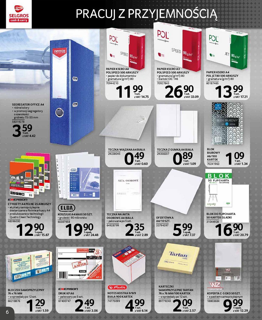 Gazetka promocyjna Selgros str. 6