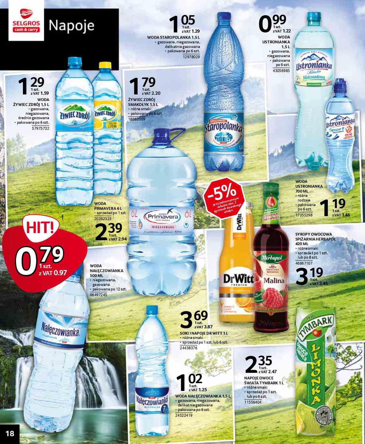 Gazetka promocyjna Selgros str. 18