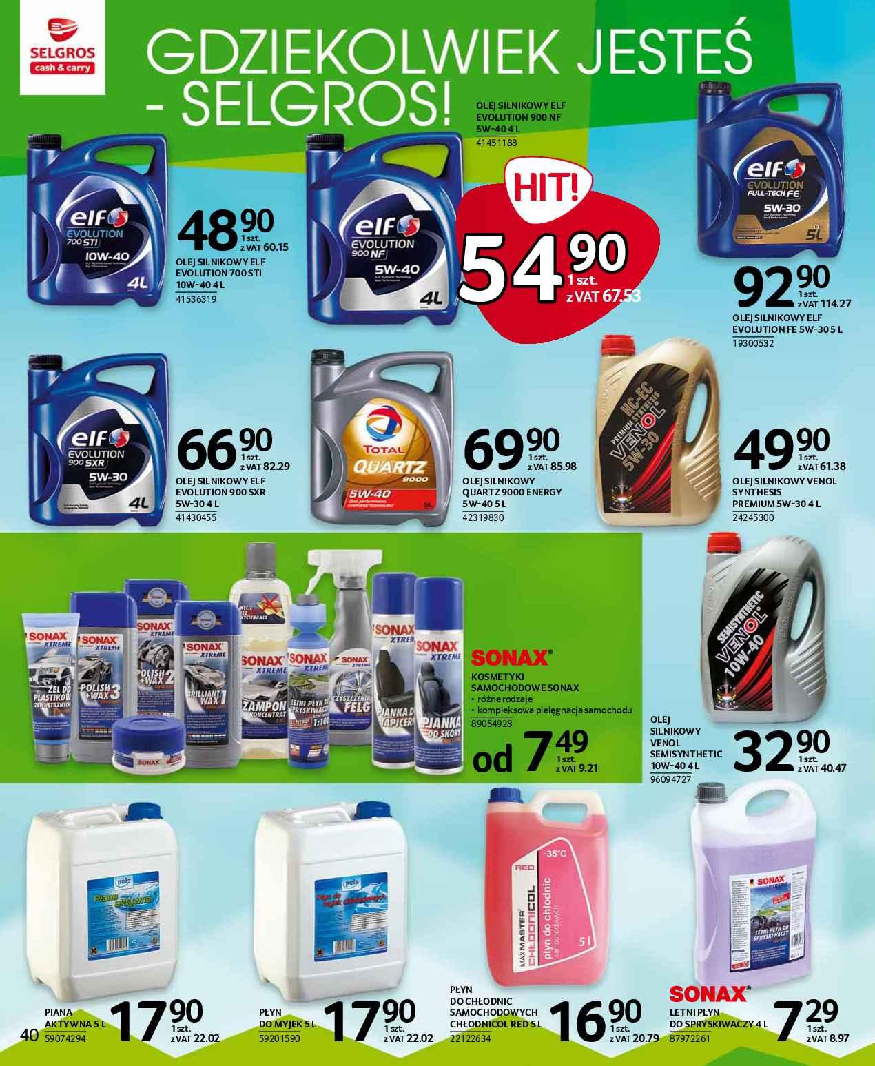 Gazetka promocyjna Selgros str. 40