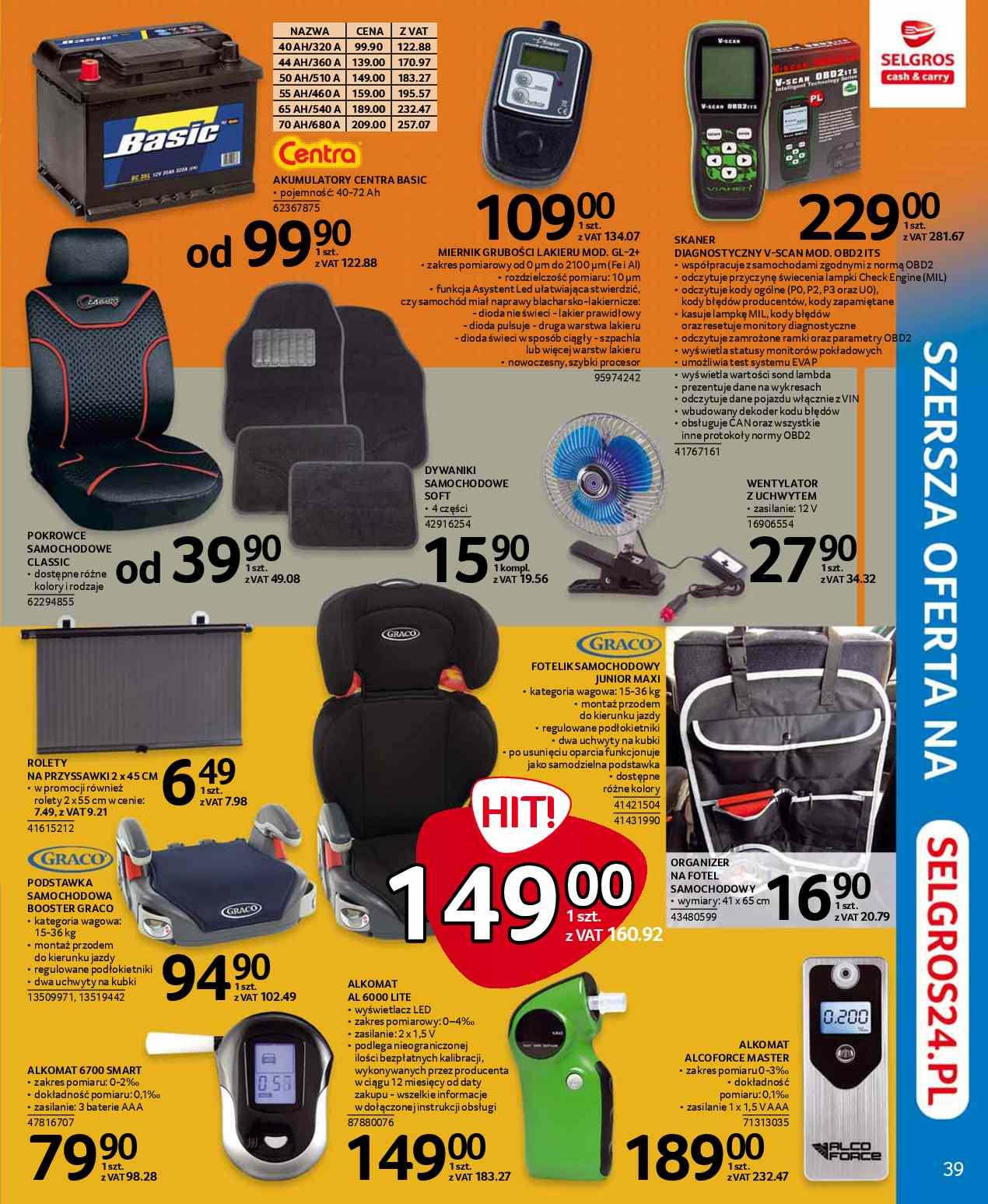 Gazetka promocyjna Selgros str. 39