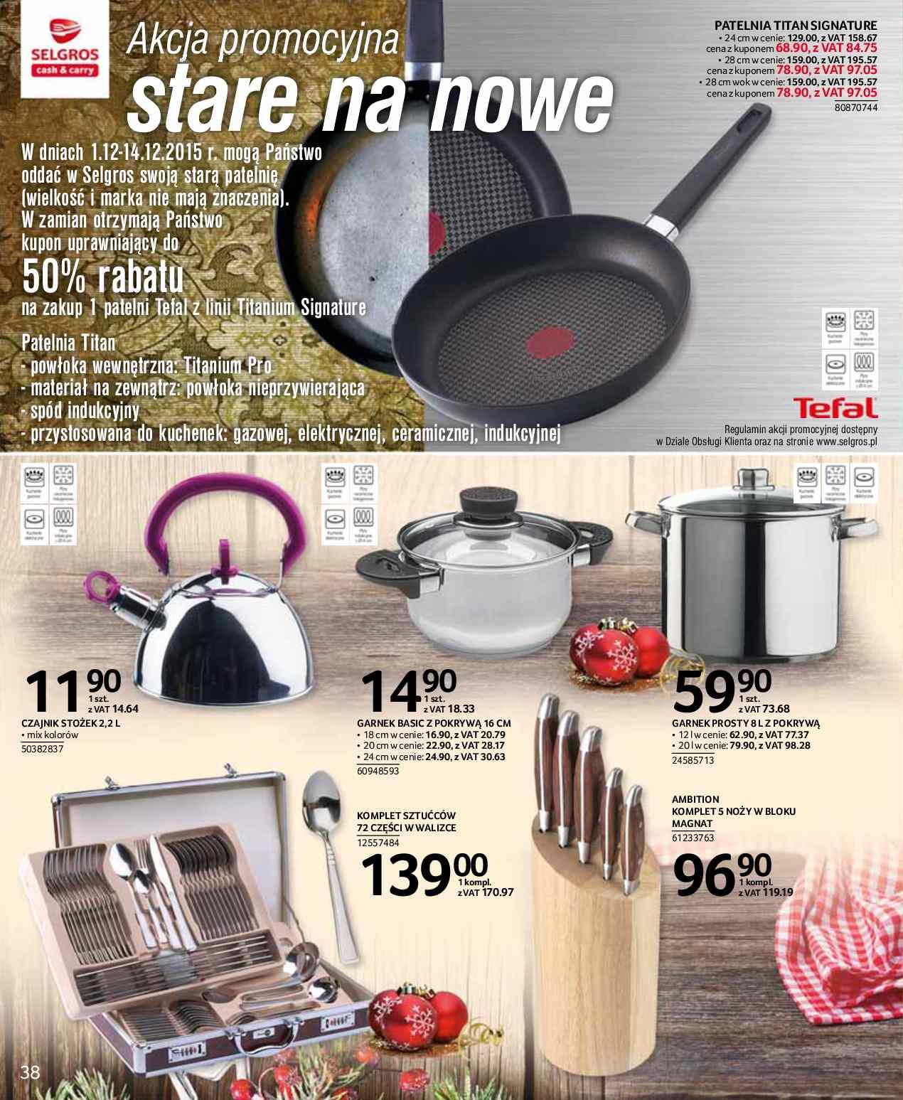 Gazetka promocyjna Selgros str. 38