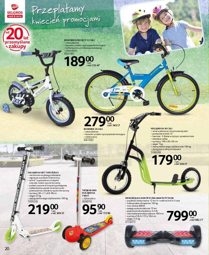 Gazetka promocyjna Selgros str. 20