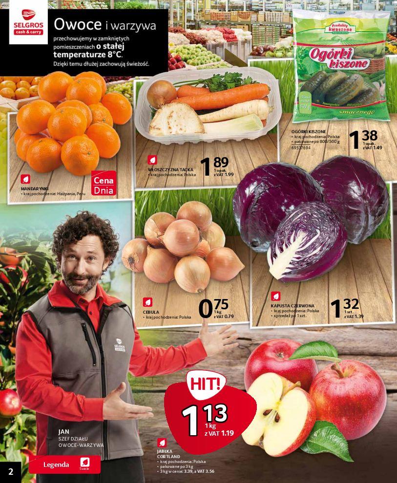 Gazetka promocyjna Selgros str. 2