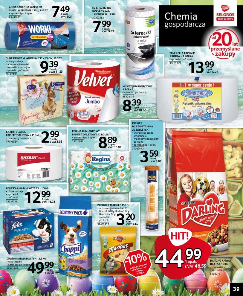 Gazetka promocyjna Selgros str. 39