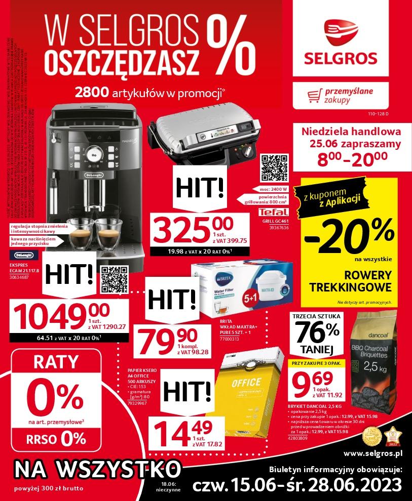 Gazetka promocyjna Selgros str. 1