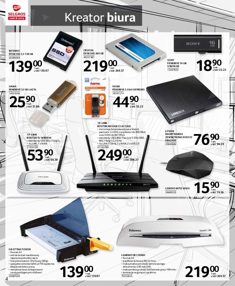 Gazetka promocyjna Selgros str. 4